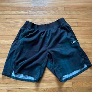 Green Reebok Men’s Gym Shorts / Athletic Shorts